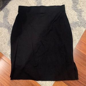 Logo by Lori Goldstein black skirt